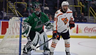 Florida Everblades | Johnson's 27-Save Shutout Leads Florida Past Greenville 3-0
