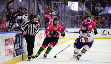 Florida Everblades | Sambrook's Late Goal Lifts Florida to Ninth Straight Win 2-1