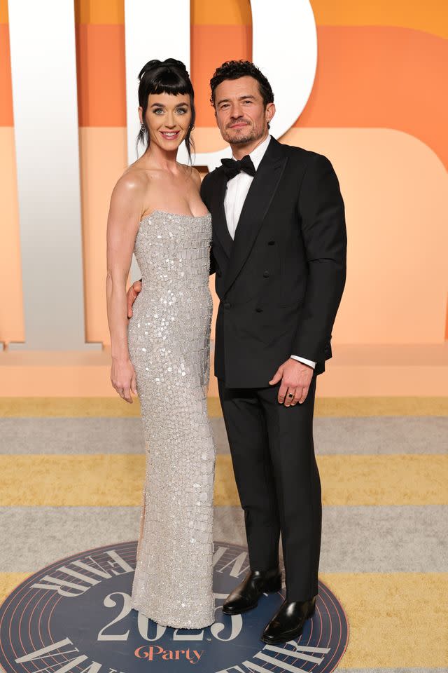 Katy Perry and Orlando Bloom at the Vanity Fair Oscar Party in 2025.Credit: Getty Images