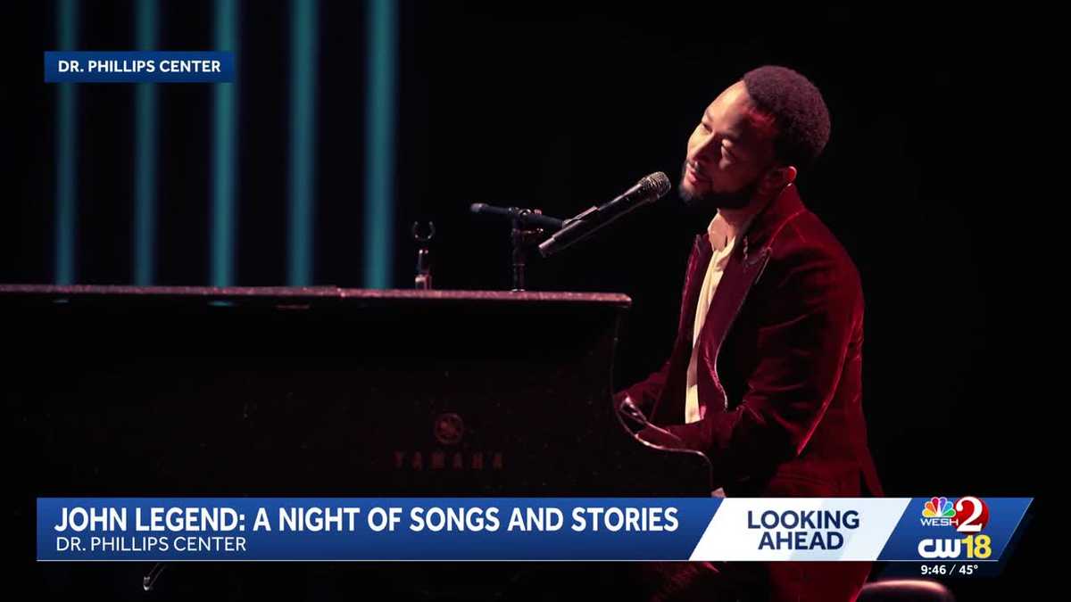 John Legend's “A Night of Songs & Stories” is in Orlando Thursday