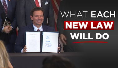 Florida Gov. DeSantis signs 7 more bills into law. Here’s the full list