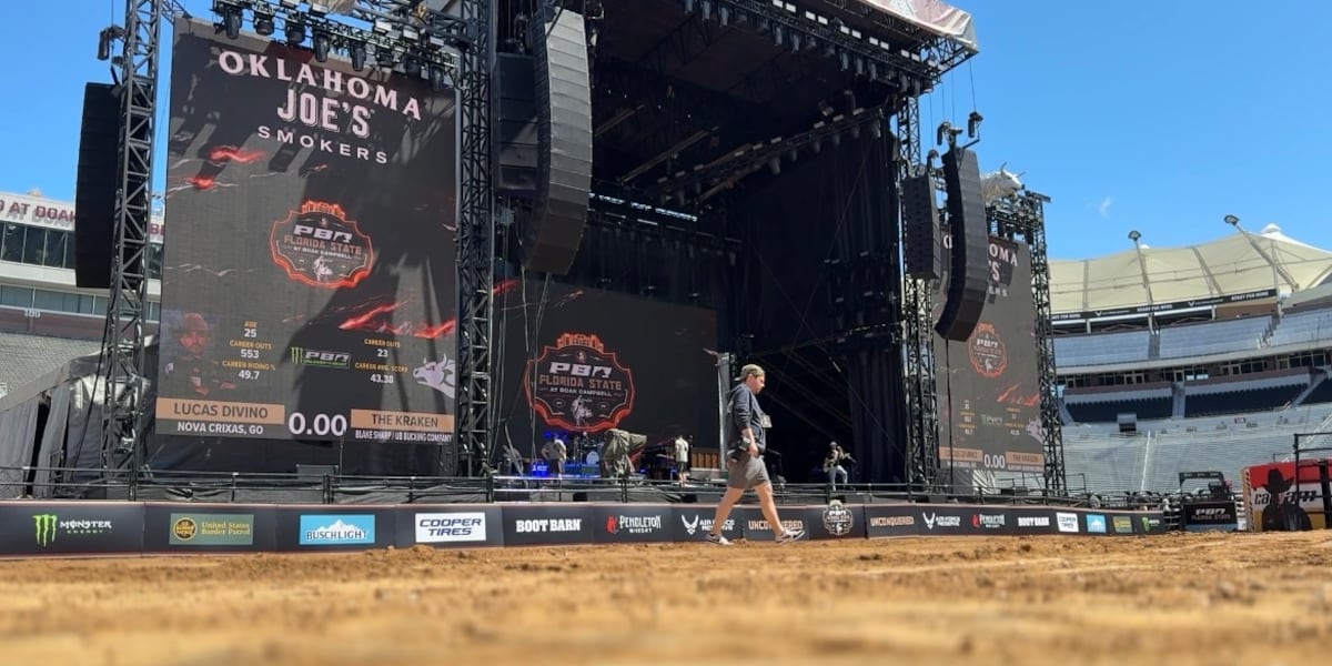 PBR stampedes into Doak Campbell ahead of highly anticipated shows this weekend