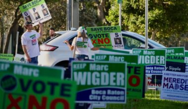 21 Broward, Palm Beach county communities vote on March 10