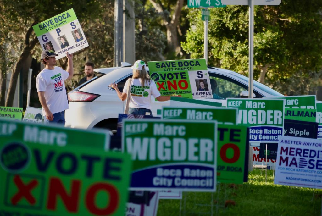 21 Broward, Palm Beach county communities vote on March 10