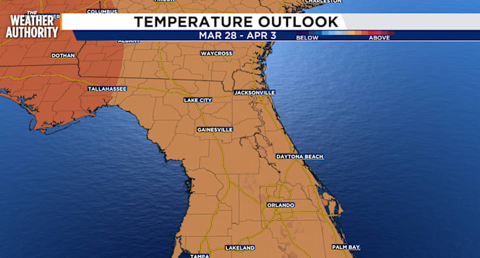 Sunny skies kick off spring with temperature swings