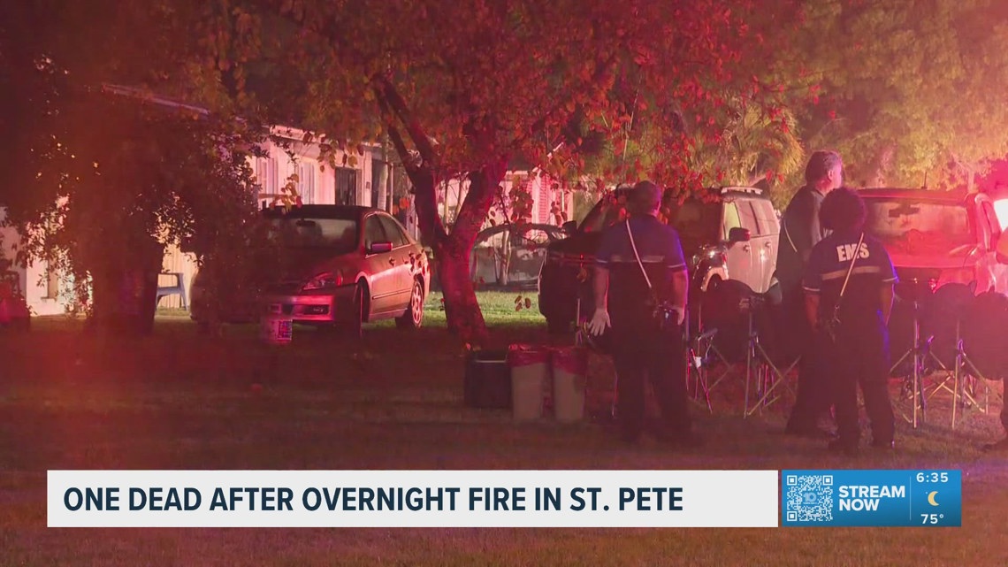 18-year-old woman dies during overnight fire in St. Pete