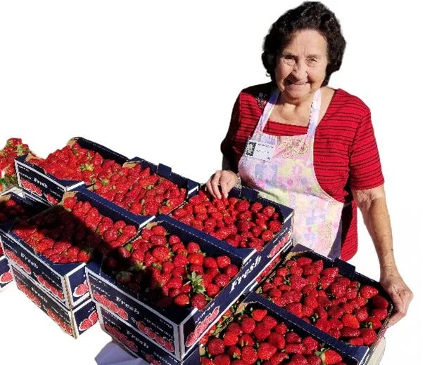 The late Nina Rigby was a beloved feature of the Alva Garden Club's annual strawberry festival and plant sale