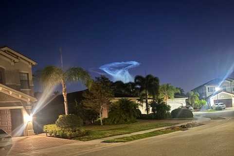 "Space Jellyfish" in North Naples﻿
