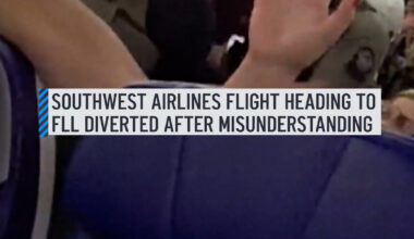 A Southwest Airlines flight that was heading to Fort Lauderdale-Hollywood International Airport on Friday night was diverted to Georgia after a passenger misunderstanding, airline officials said. NBC News reported that the incident was a misunderstanding, and that the passenger had set a timer on his phone so that he can pray for Ramadan. More details here: http://on.nbc6.com/3CjX5Ww #airport #nbcnews #airplane