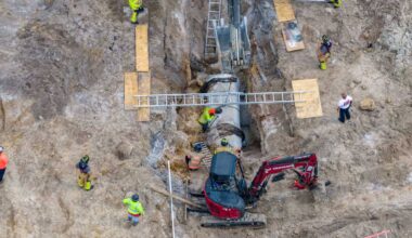 Worker rescued after being trapped under pipe at Lee Health Cape Coral construction site