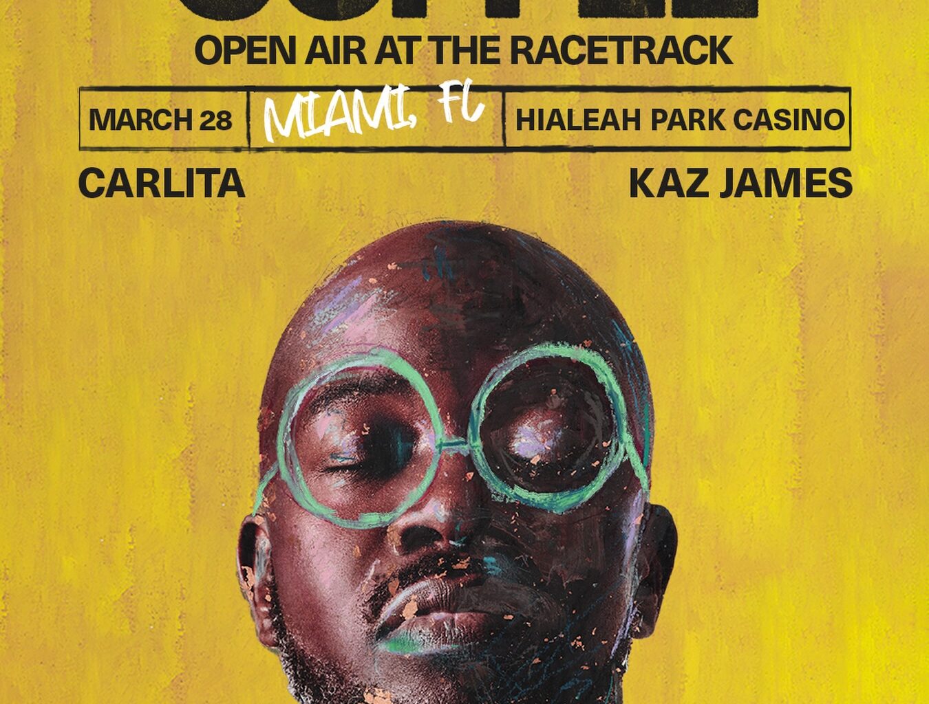 Black Coffee Brings Open Air Show to Historic Hialeah Racetrack for MMW