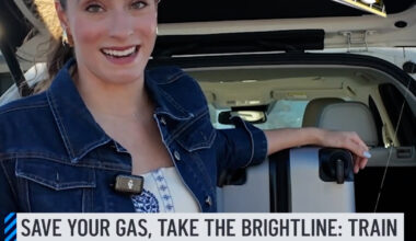 Just in time for spring break, Brightline is offering rides to some of the best events in South Florida. From Ultra Music Festival, to the Miami Open, you can save your gas and take the train to these events. #miami #train #brightline #springbreak