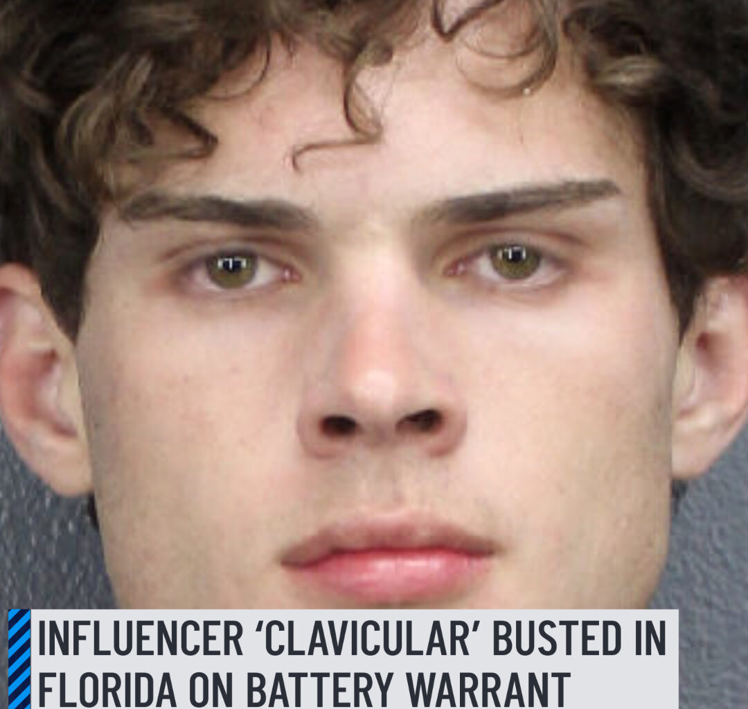A well-known influencer known as "Clavicular" has been arrested in Fort Lauderdale on a warrant for battery, jail records showed.⁠
⁠
"Clavicular," whose real name is Braden Eric Peters, was arrested by Fort Lauderdale Police on Thursday, Broward jail records showed.⁠
⁠
More information: http://on.nbc6.com/X25boLM
⁠
#influencer #fortlauderdale #clavicular