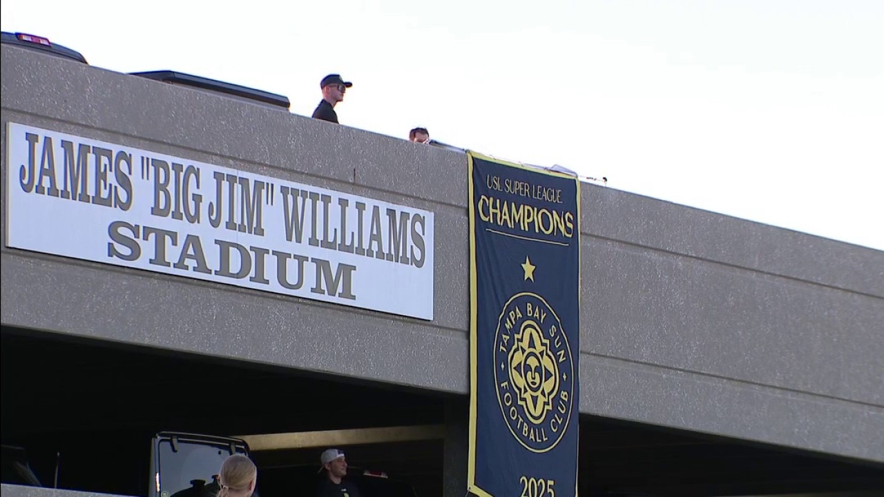 Tampa Bay Sun honored for inaugural championship 