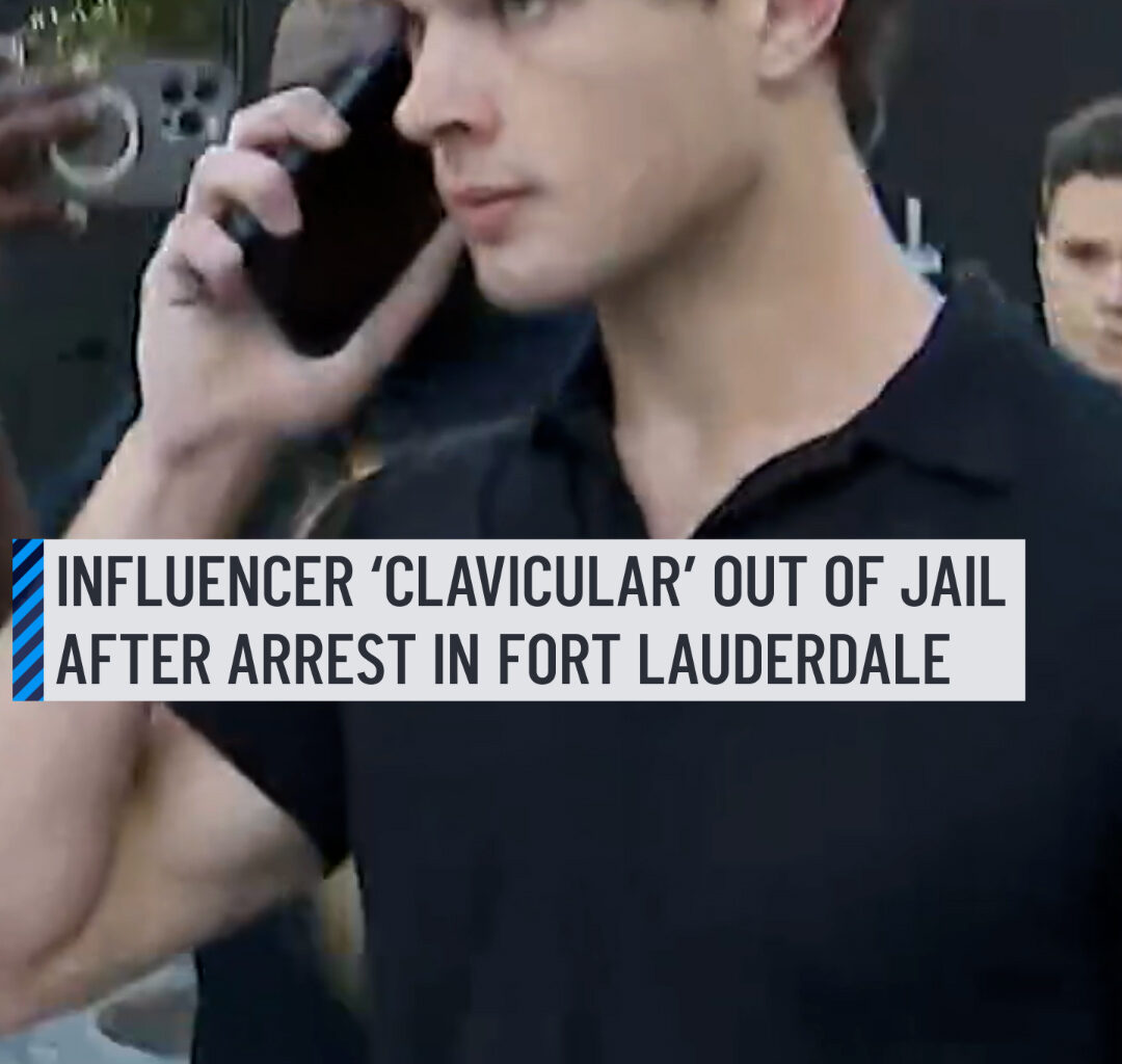 Well-known influencer known as 'Clavicular' walked out of Broward County Jail after he was arrested in Fort Lauderdale on a warrant for battery, jail records showed. Osceola County Sheriff's Office officials said Peters and a woman identified as 24-year-old Violet Marie Lentz are accused of participating in the battery of a 19-year-old woman at a short-term rental home near Kissimmee. The latest details here: http://on.nbc6.com/PcKc1tq #clavicular #jail #fortlauderdale #florida
