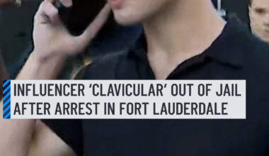 Well-known influencer known as 'Clavicular' walked out of Broward County Jail after he was arrested in Fort Lauderdale on a warrant for battery, jail records showed. Osceola County Sheriff's Office officials said Peters and a woman identified as 24-year-old Violet Marie Lentz are accused of participating in the battery of a 19-year-old woman at a short-term rental home near Kissimmee. The latest details here: http://on.nbc6.com/PcKc1tq #clavicular #jail #fortlauderdale #florida