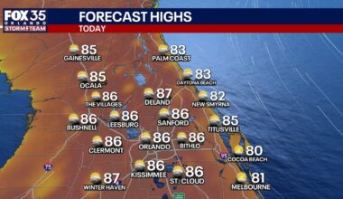 Orlando weather: Foggy start, summer-like heat and evening storms ahead