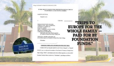 Indian River State College Faces Whistleblower Lawsuit From Former CFO | NewsRadio WIOD