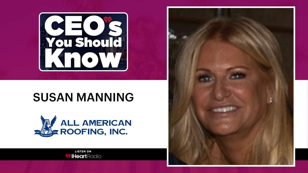 CEO's You Should Know: Susan Manning (All American Roofing) | NewsRadio WIOD