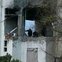 An Israeli airstrike damaged the third storey on an apartment building in the Lebanese city of Sidon, reportedly killing one person | News