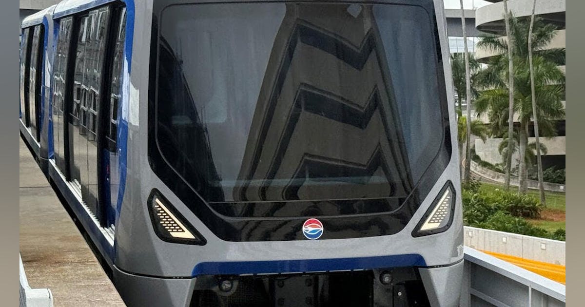 Alstom delivers first of new automated people movers to Tampa International Airport