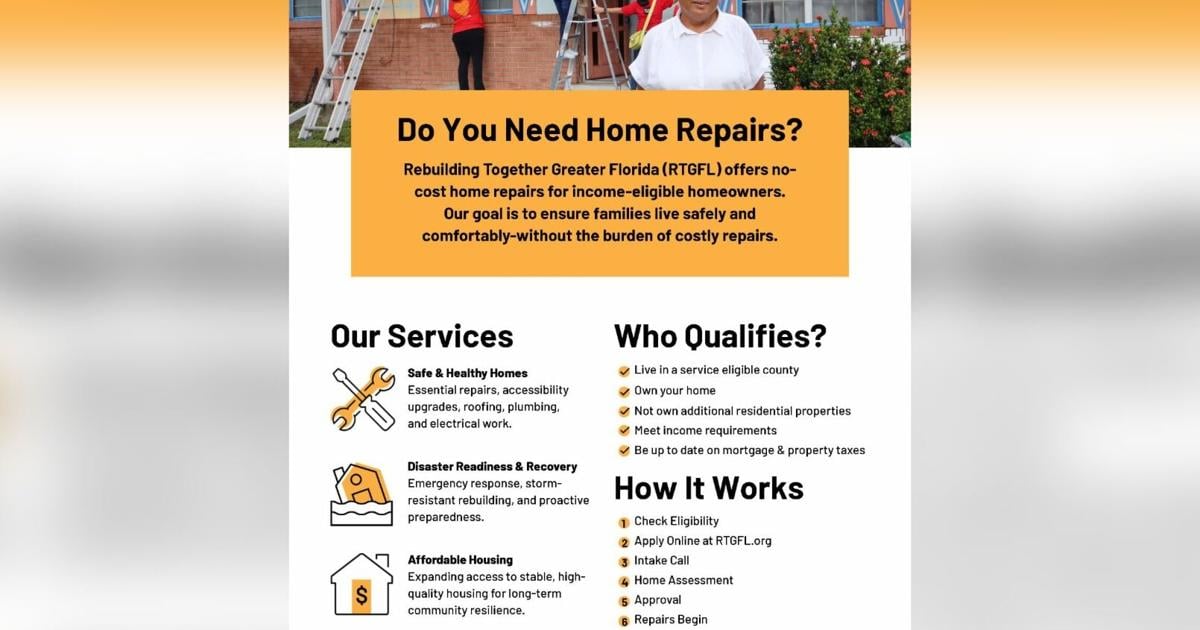 City of Cape Coral partners with non-profit for free home repairs | Lee County