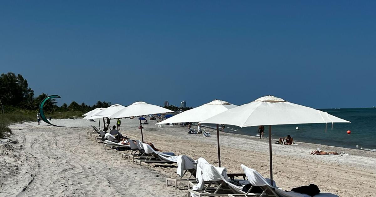 Nippy start, beautiful Sunday on Key Biscayne |