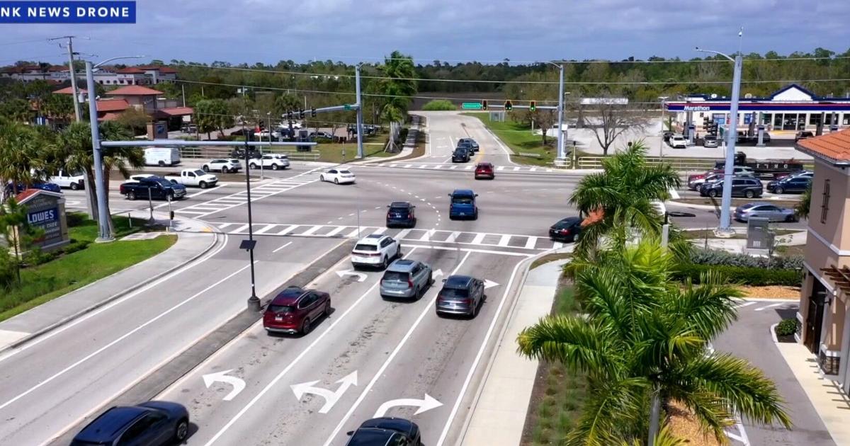 Estero drivers frustrated by 14-second green light at Corkscrew Road intersection |