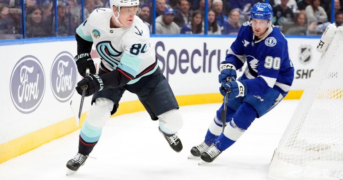 Brandon Montour’s OT goal lifts Seattle Kraken to crucial win in Tampa | Kraken