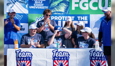 FGCU tennis names amoeba survivor Caleb Ziegelbauer an honorary Eagle | Sports