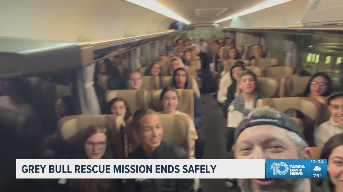 Tampa-based nonprofit returns home after three weeks of rescue missions in the Middle East