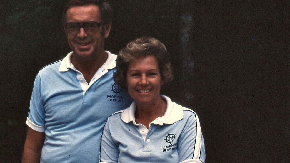 95-year-old Lake Worth woman honored with Girl Scouts Lifetime Service Award. (Girl Scouts of Southeast Florida){ }{p}{/p}