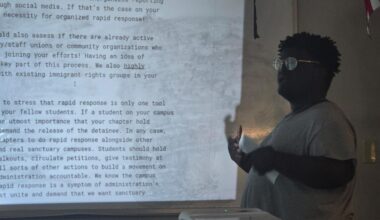 Jacksonville SDS holds rapid response to ICE training — Fight Back! News