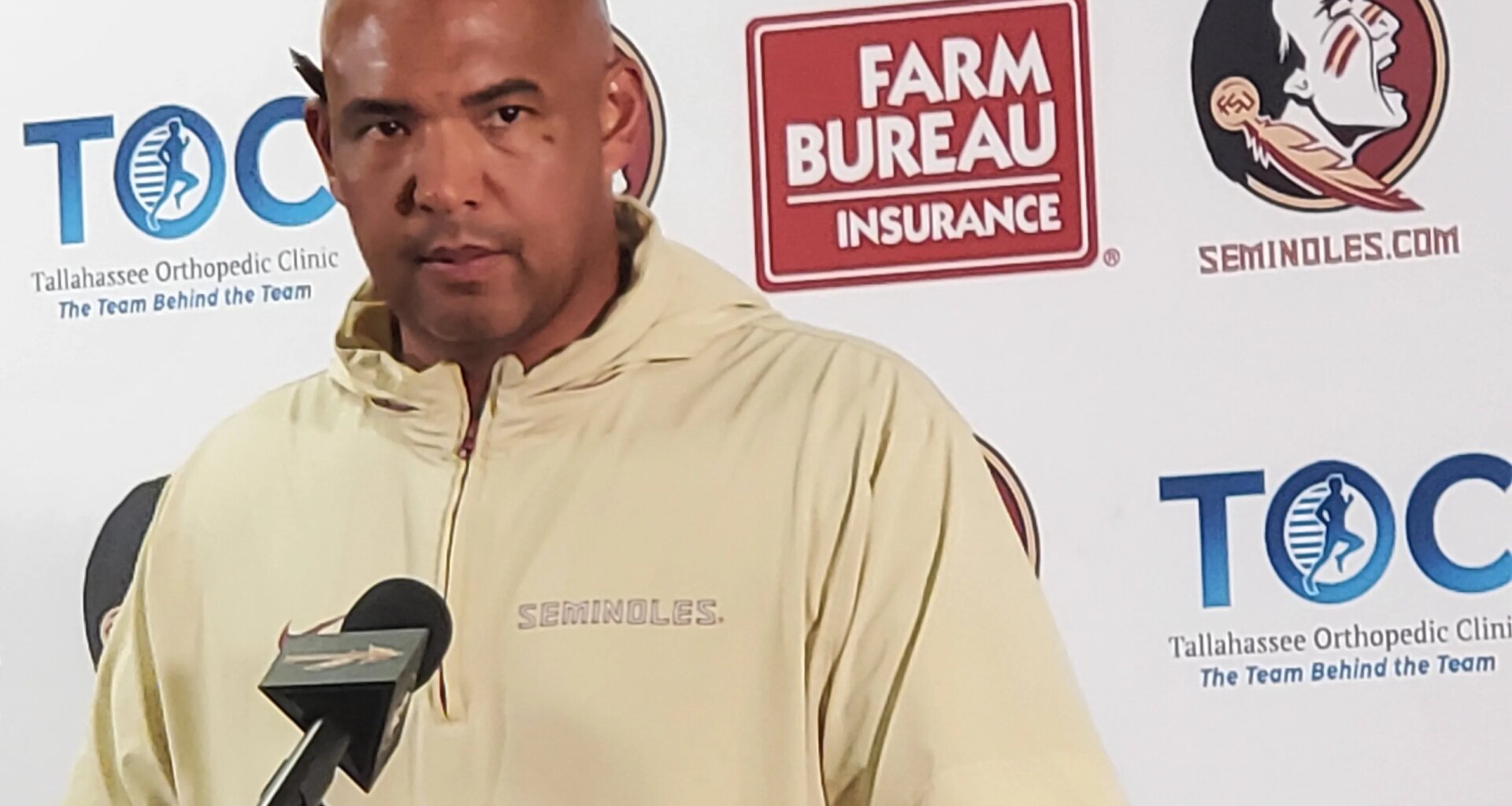 Tony White speaks on development at spring practice
