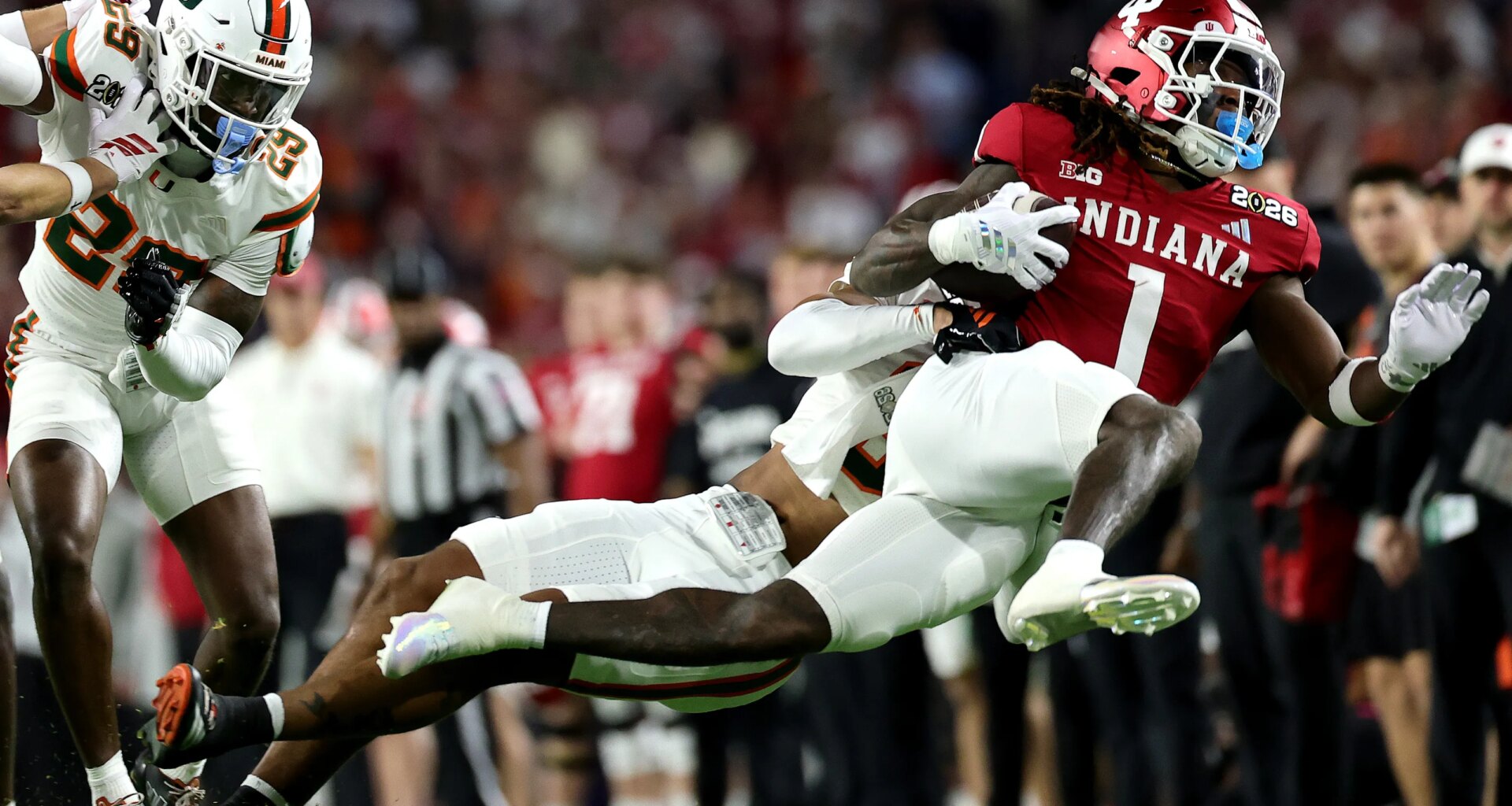 Miami's Jakobe Thomas met with Bills at combine