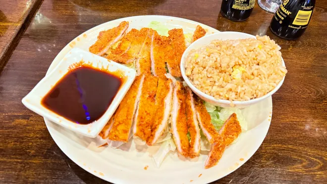 Pork katsu at Hokkaido Hibachi & Sushi Restaurant in Port St. Lucie.