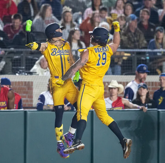 The Savannah Bananas defeated the Texas Tailgaters inside Doak Campbell Stadium on Saturday, Feb. 28, 2026.