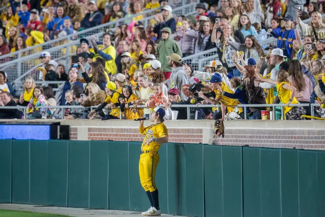 More than 60,000 fans filled Doak Campbell Stadium to experience the Savannah Bananas play against the Texas Tailgaters in Banana Ball on Saturday, Feb. 28, 2026.