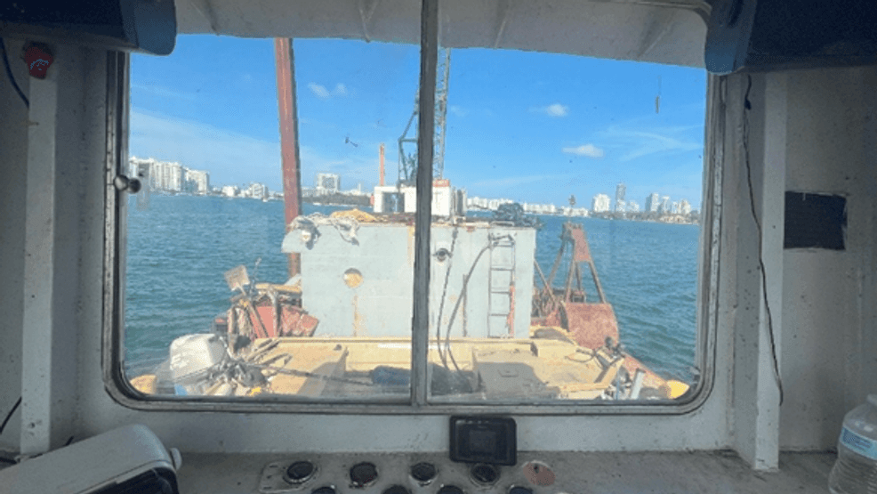 A Miami tugboat captain, Yusiel Lopez Insua, was charged with seaman’s manslaughter after federal authorities say he collided with a stalled children’s sailing camp boat in Biscayne Bay on July 28, 2025, killing three children when the barge he was pushing struck the sailboat because his vessel had obstructed visibility, no assigned lookout, and he was allegedly using his cellphone during transit, preventing him from seeing the disabled boat in time to avoid the crash. (US DOJ) 