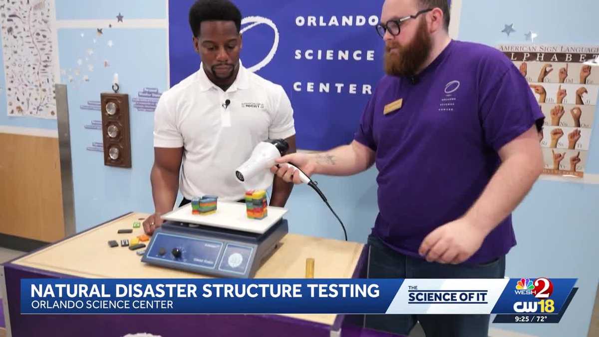 Testing Building Structures at the Orlando Science Center