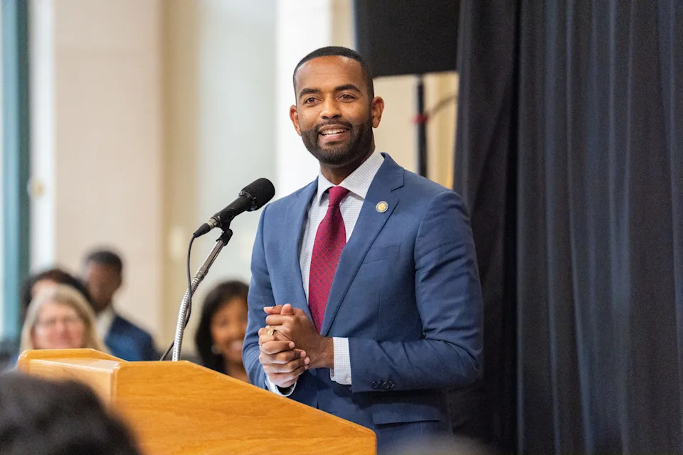 Rep. Gallop Franklin presented as the keynote speaker for the Leon County Annual MLK Day Celebration at the Leon County Courthouse on Wednesday, Jan. 14. 2026.