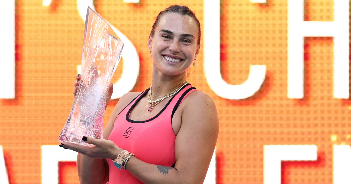 Sabalenka defeats Gauff to win second straight Miami Open title | Tennis News
