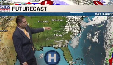 Warming trend heading into your weekend for Tallahassee, the Big Bend and South Georgia☀️