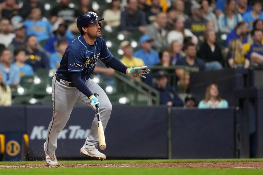 Fortes’ tiebreaking double in 9th lifts Rays over Brewers – Orlando Sentinel