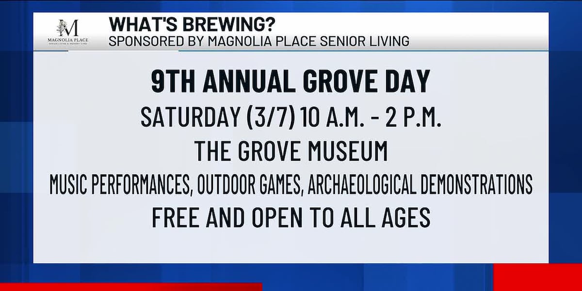 What’s Brewing - 9th Annual Grove Day