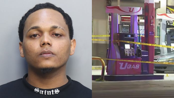 Man faces 7 charges after gas station shooting in Opa-locka, records show