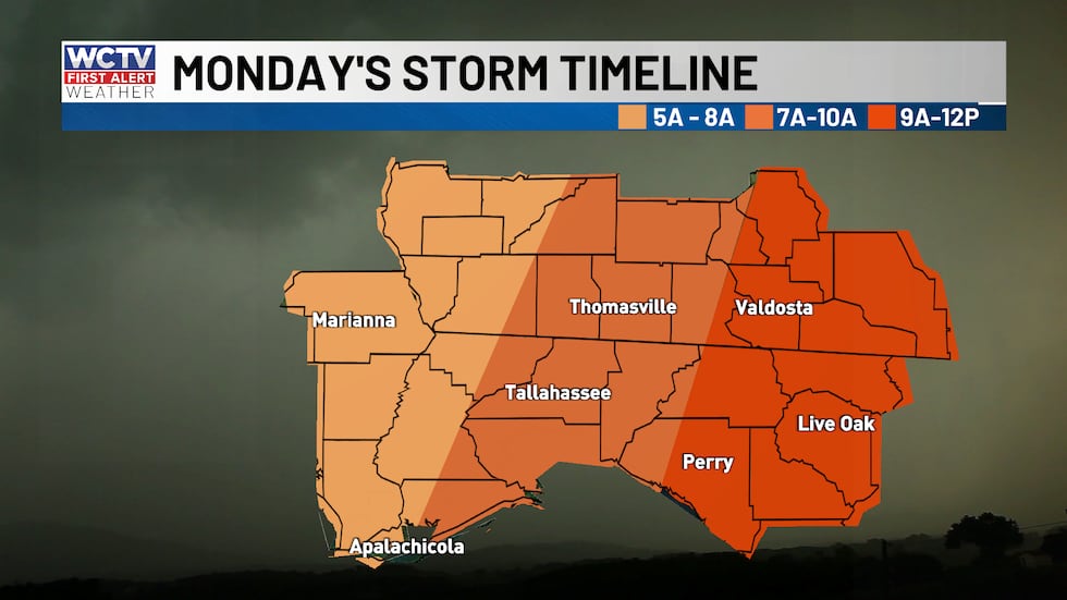Monday's storms will impact many during the morning commute. Storms arrive as early as 5 am,...