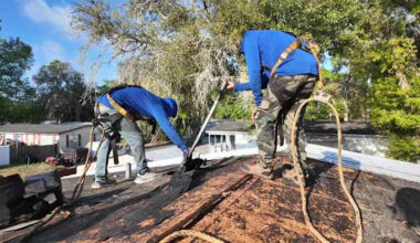 Burden of failing roof lifted for Jacksonville veteran through volunteer project
