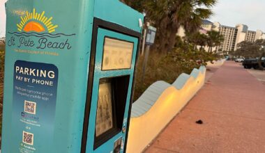 The City of St. Pete Beach is considering raising the cost to park at area beaches and public areas (Angie Angers).