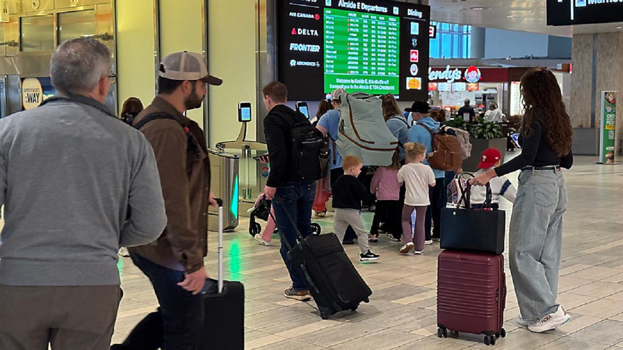 The busy spring break travel period kicks off this week at Tampa International Airport (Anthony Sande/Spectrum Bay News 9).